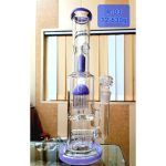 12'' 8 leg Tree Perc with Inlinear Perc Bong with Ice Catcher(Bend) Weight-630gm