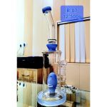 12'' Ghost Showerhead Bong (Bend) Weight-500gm