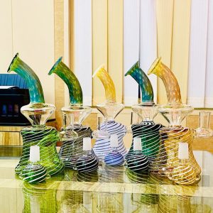 7'' Showerhead Bong Kabutar Cutting(Weight-200gm)