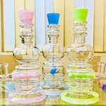 8'' Inlinear Perc Bong(Weight-315gm)