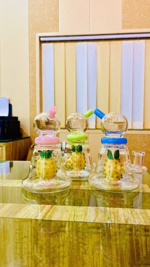 6''Pineapple Showerhead Bong(Weight-260g)