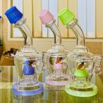 6''Showerhead Bong with Bend Neck(Weight-220gm)