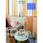 8'' Showerhead Bong with Turtle on its Body(Weight-330gm)