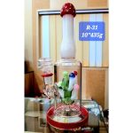 10'' Mushroom Showerhead Bong(Weight-435gm)