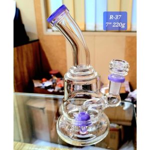 8'' Showerhead Bong with Bend Neck(Weight-375gm)