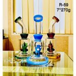 7'' Teddy Showerhead Bong (Weight-270gm)