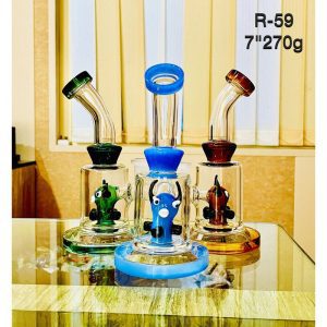 7'' Teddy Showerhead Bong (Weight-270gm)