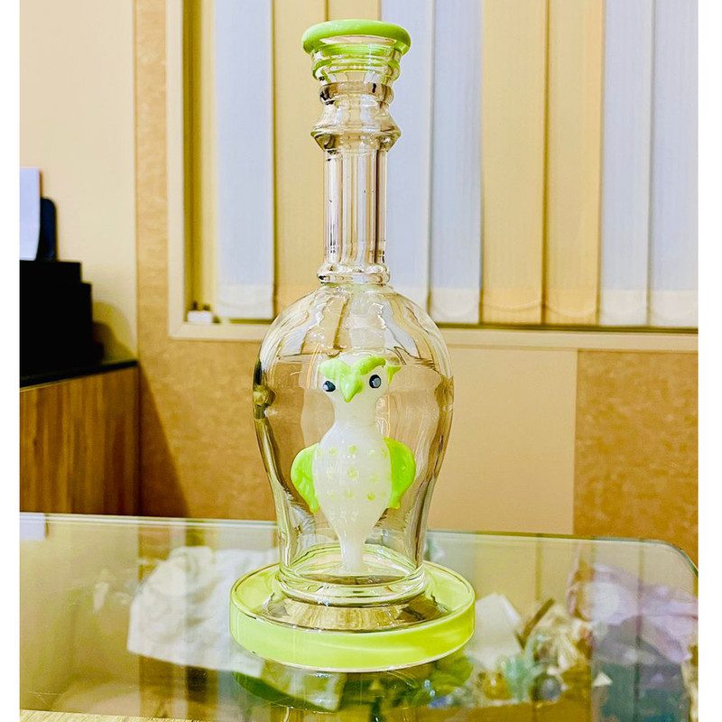 8''Owl Showerhead Bong (Weight-320gm)