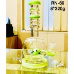 8'' Octopus Showerhead Bong (Weight-320gm)